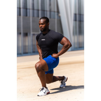NEBBIA - Kompresziós fitness póló férfi 339 (black)