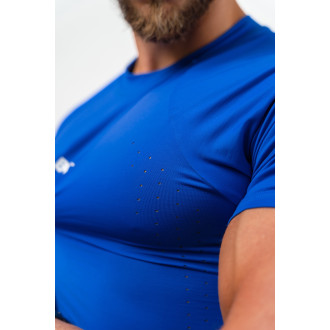 NEBBIA - Kompressziós fitness póló férfi 339 (blue)