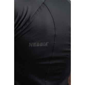 NEBBIA - Férfi kompressziós póló 346 (black)