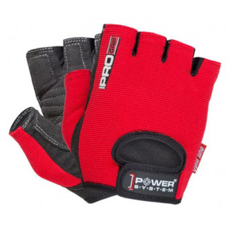 Power System - Férfi edzőkesztyű (PRO GRIP) PS-2250 red