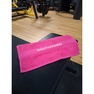 MOTIVATED - Fitness törölköző 404 (rózsaszín)