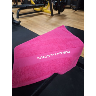 MOTIVATED - Fitness törölköző 404 (rózsaszín)