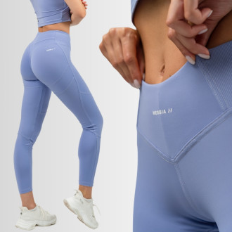 NEBBIA - Alakformáló leggings magas derékkal GLUTE PUMP 247 (light purple)