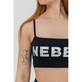 NEBBIA - Bandeau sportmelltartó BACK CHECK 612 (black)