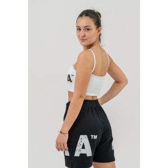 NEBBIA - Bandeau sportmelltartó BACK CHECK 612 (white)