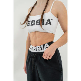 NEBBIA - Bandeau sportmelltartó BACK CHECK 612 (white)