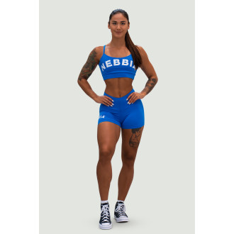 NEBBIA - GYM HERO magas derekú short 582 (blue)
