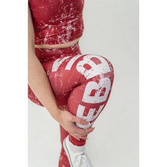NEBBIA - Sportleggings ROUGH GIRL 616 (red)