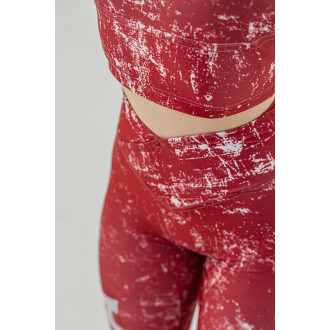 NEBBIA - Sportleggings ROUGH GIRL 616 (red)