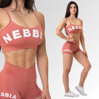 NEBBIA - Sportmelltartó GYM HERO 579 (old rose)