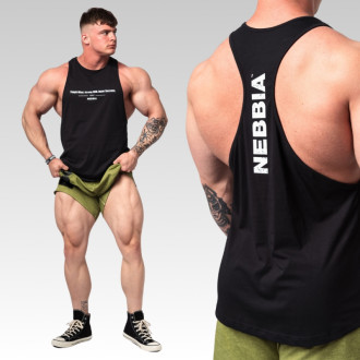 NEBBIA - Férfi Gym trikó FLEXIN 360 (black)