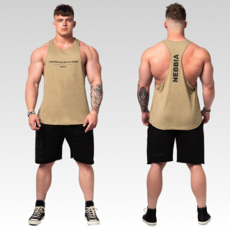 NEBBIA - Férfi Gym trikó FLEXIN 360 (green)