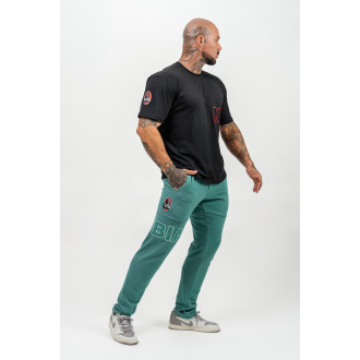NEBBIA - Rövidujjú férfi póló DEDICATION 709 (black)