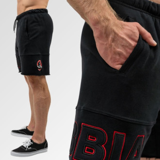 NEBBIA - Férfi short Mr.Olympia logóval 713 (black)