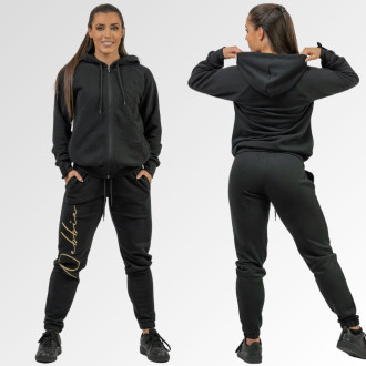 NEBBIA - Cipzáros melegítőfelső 845 (black)