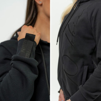 NEBBIA - Cipzáros melegítőfelső 845 (black)