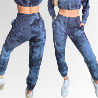 NEBBIA - Batikolt melegítő nadrág Re-fresh 590 (blue)