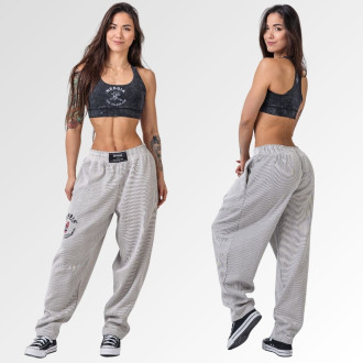 NEBBIA - Unisex oversized nadrág SIGNATURE 796 (light grey)