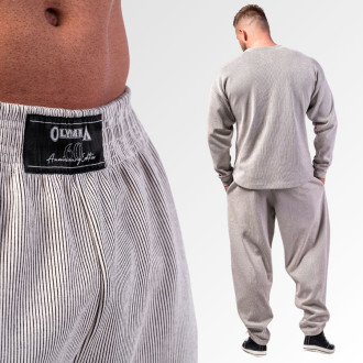 NEBBIA - Unisex oversized nadrág SIGNATURE 796 (light grey)