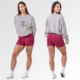 NEBBIA - Unisex oversized felső SIGNATURE 797 (light grey)