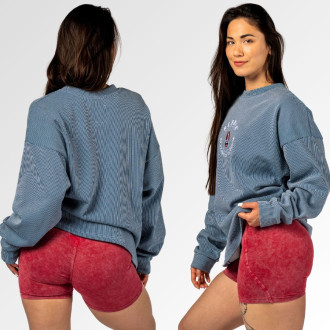 NEBBIA - Unisex oversized felső SIGNATURE 797 (blue)