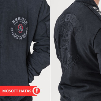NEBBIA - Kifordítható férfi bomber Mr.Olympia 794 (black)