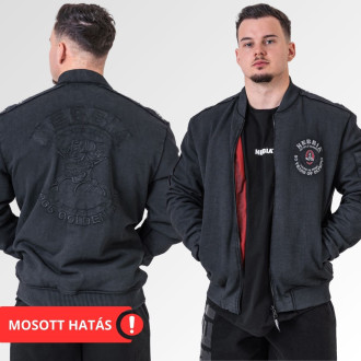 NEBBIA - Kifordítható férfi bomber Mr.Olympia 794 (black)