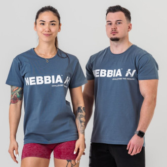 NEBBIA - Unisex póló Gym Essentials 380 (grey)