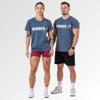 NEBBIA - Unisex póló Gym Essentials 380 (grey)