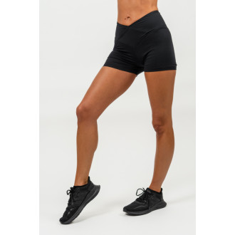 NEBBIA - Magas derekú rövidnadrág AGILE 475 (black)
