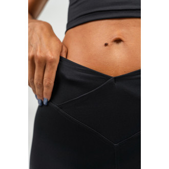NEBBIA - Magas derekú rövidnadrág AGILE 475 (black)