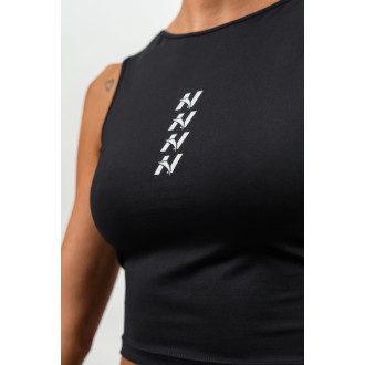 NEBBIA - Crop top CONFIDENCE 476 (black)