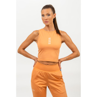 NEBBIA - Crop top CONFIDENCE 476 (orange)