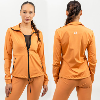 NEBBIA - Női fényes sportos felső SLEEK 481 (orange)