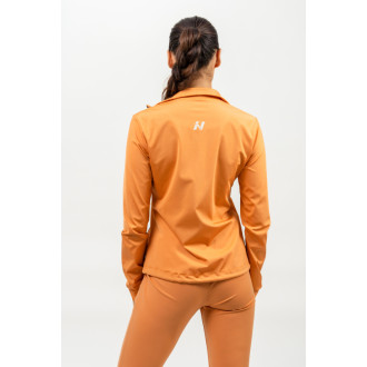 NEBBIA - Női fényes sportos felső SLEEK 481 (orange)