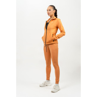 NEBBIA - Női fényes sportos felső SLEEK 481 (orange)