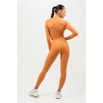NEBBIA - Magas derekú leggings ELEVATED 462 (orange)