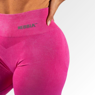 NEBBIA - Varrásmentes magas derekú leggings MAXIMUM PUSH-UP 302 (pink)