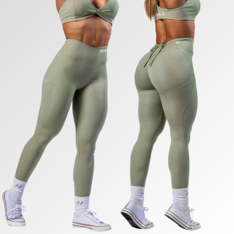 NEBBIA - Alakformáló megkötős leggings OWN YOUR POWER 426 (light green)