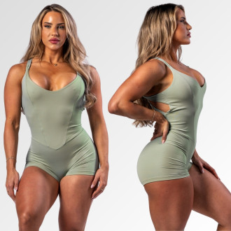 NEBBIA  - Alakformáló sportoveral STRONG BEAUTY 427 (light green)