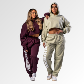 NEBBIA  - Baggy melegítőnadrág BOYFRIEND STYLE 432 (light green)