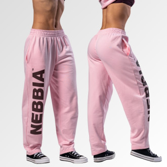 NEBBIA  - Baggy melegítőnadrág BOYFRIEND STYLE 432 (pink)