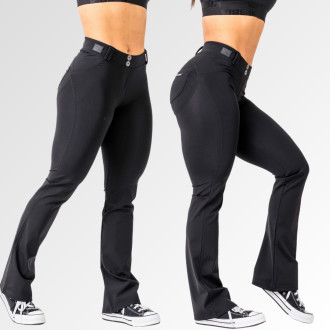NEBBIA - Flared Bubble Butt leggings 2.0 POWER LIFT 308 (black)