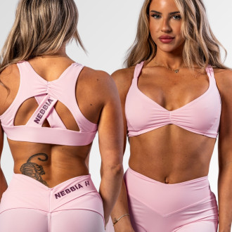 NEBBIA - Sportmelltartó STRONG BEAUTY 424 (pink)