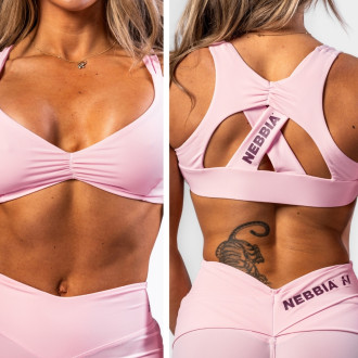 NEBBIA - Sportmelltartó STRONG BEAUTY 424 (pink)