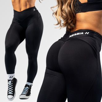 NEBBIA - Alakformáló leggings V-shaped derékkal STRONG BEAUTY 425 (black)