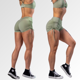 NEBBIA  - Push-up short OWN YOUR POWER 429 (light green)