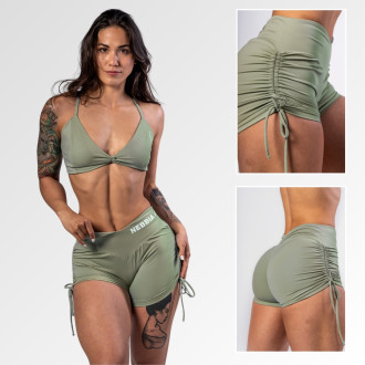 NEBBIA  - Push-up short OWN YOUR POWER 429 (light green)
