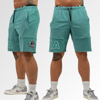 NEBBIA - Férfi short Mr.Olympia logóval 713 (green)