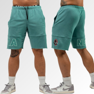 NEBBIA - Férfi short Mr.Olympia logóval 713 (green)
